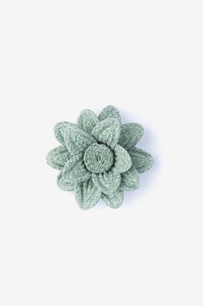 _Aster Green Lapel Pin_