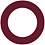 White Linen Maroon Edged Linen Pocket Square